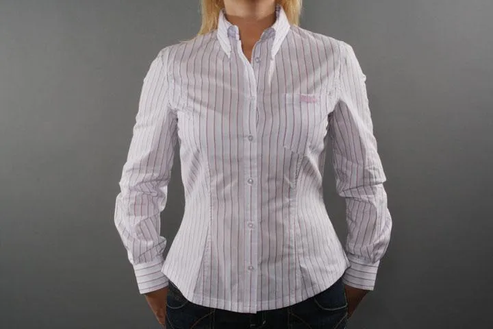 Lonsdale London Zoe Longsleeve White Blue Pink M