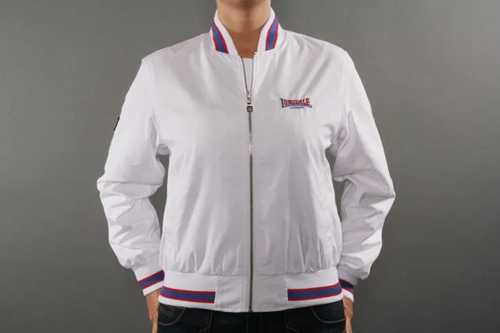 Lonsdale London Spider Jacket Ladies White S