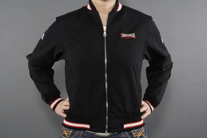 Lonsdale London Spider Jacket Ladies Black L