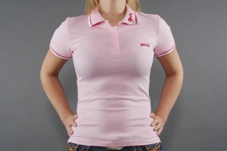Lonsdale London Stacy Polo Baby Pink M