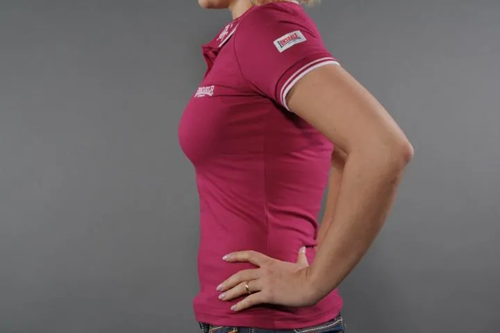 Lonsdale London Stacy Polo Violet M