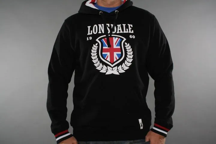 Lonsdale London History Leaves Black L