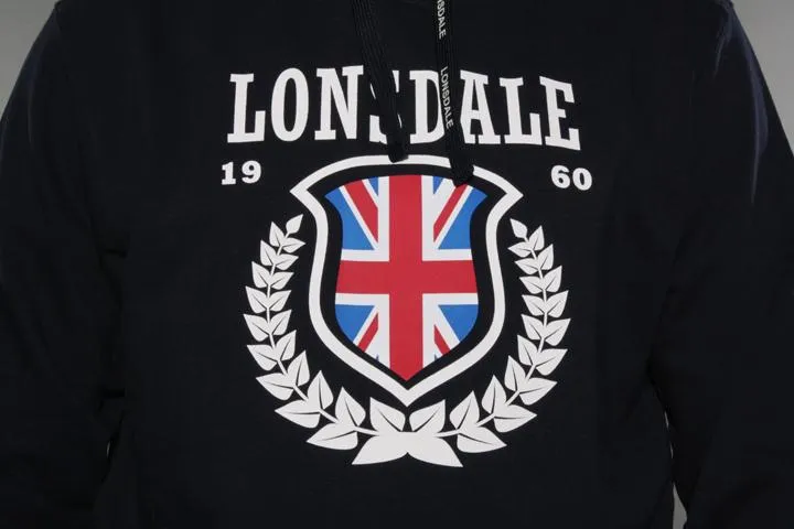 Lonsdale London History Leaves Navy XL