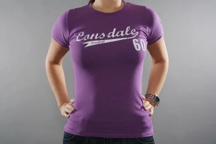 Lonsdale London Sixty T-Shirt Violet S (36)