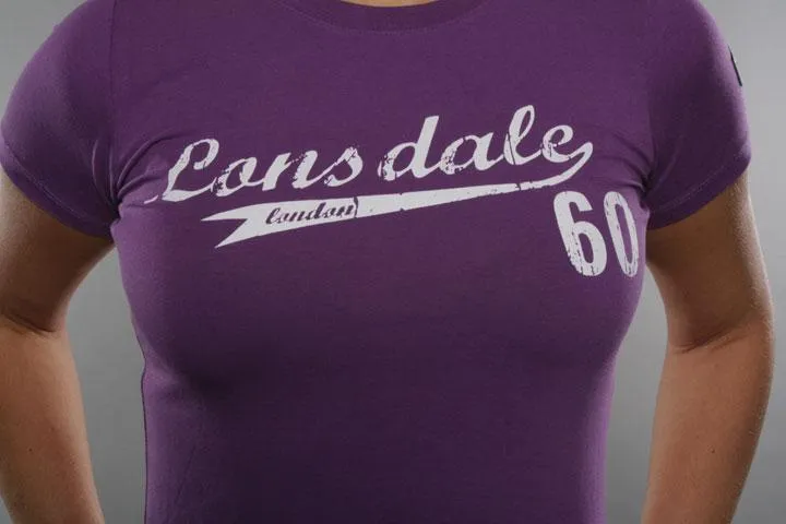 Lonsdale London Sixty T-Shirt Violet S (36)