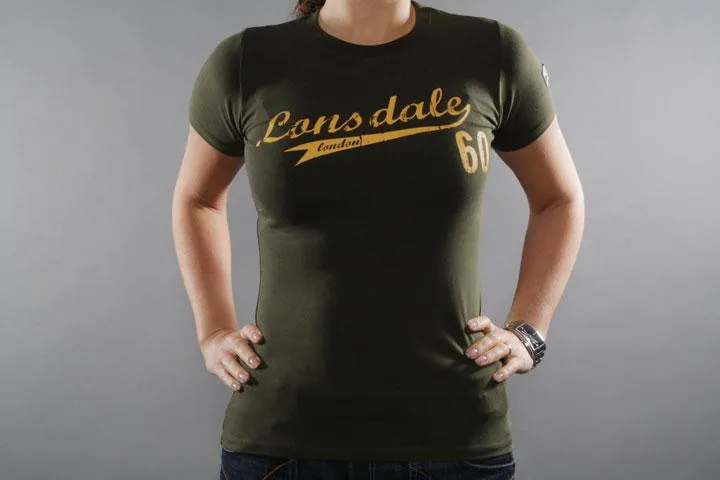 Lonsdale London Sixty T-Shirt Olive S (36)