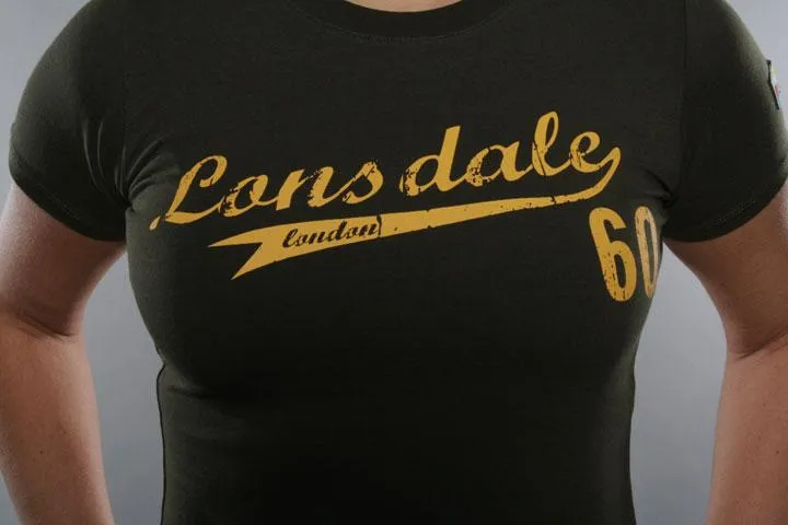Lonsdale London Sixty T-Shirt Olive M (38)