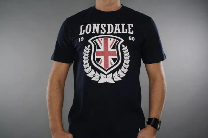 Lonsdale London History Leaves T-shirt Navy XXL