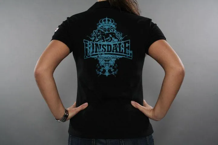Lonsdale London Emeli Polo Black M