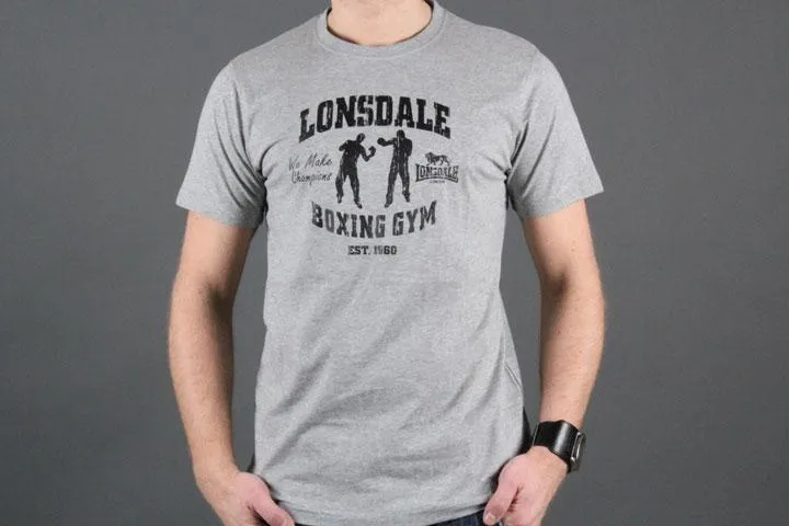 Lonsdale London We Make Champion Grey T-shirt L