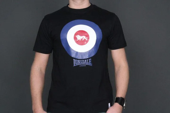 Lonsdale London Target Logo Black S