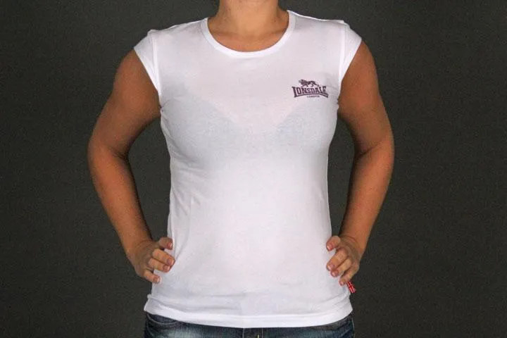 Lonsdale London Acton T-Shirt Ladies White XS