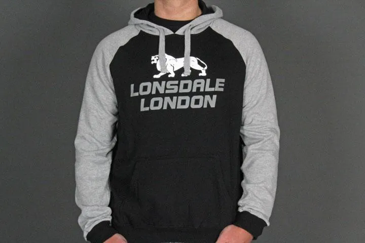 Lonsdale London Tech Hooded Sweat Black XXL