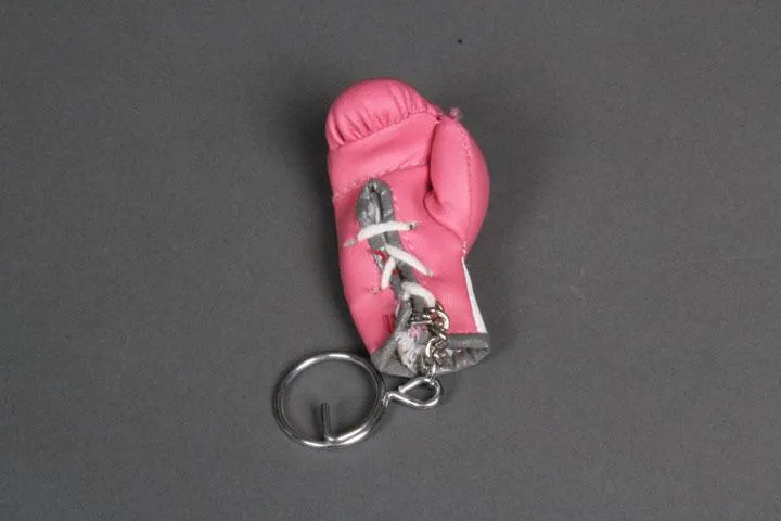 Lonsdale London Glove Keyring Baby Pink