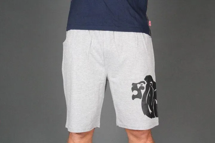 Lonsdale London Lion Head Shorts Grey M