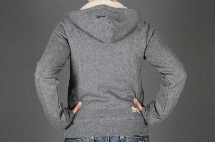 Lonsdale London Taylor Zip Hoodie Grey M