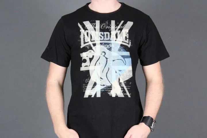 Lonsdale London Kian Black L