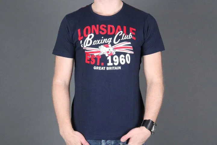 Lonsdale London Dorset Navy T-Shirt XXL