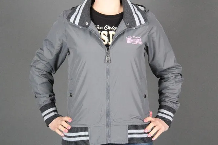 Lonsdale London Lucy Jacket Ladies Grey S