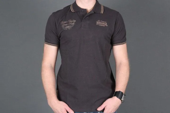 Lonsdale London Jim Polo Grey XL