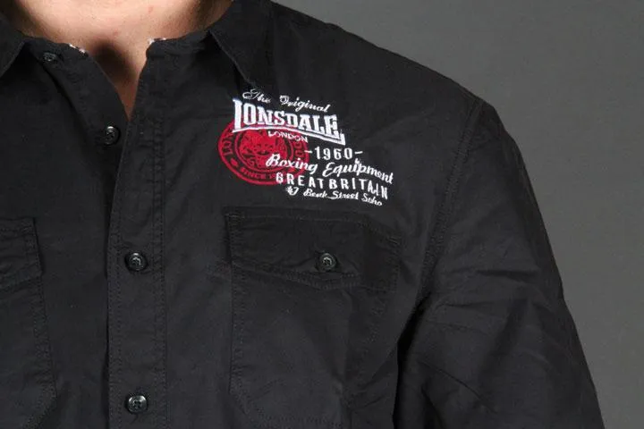 Lonsdale London Stelling Minnis Black XL