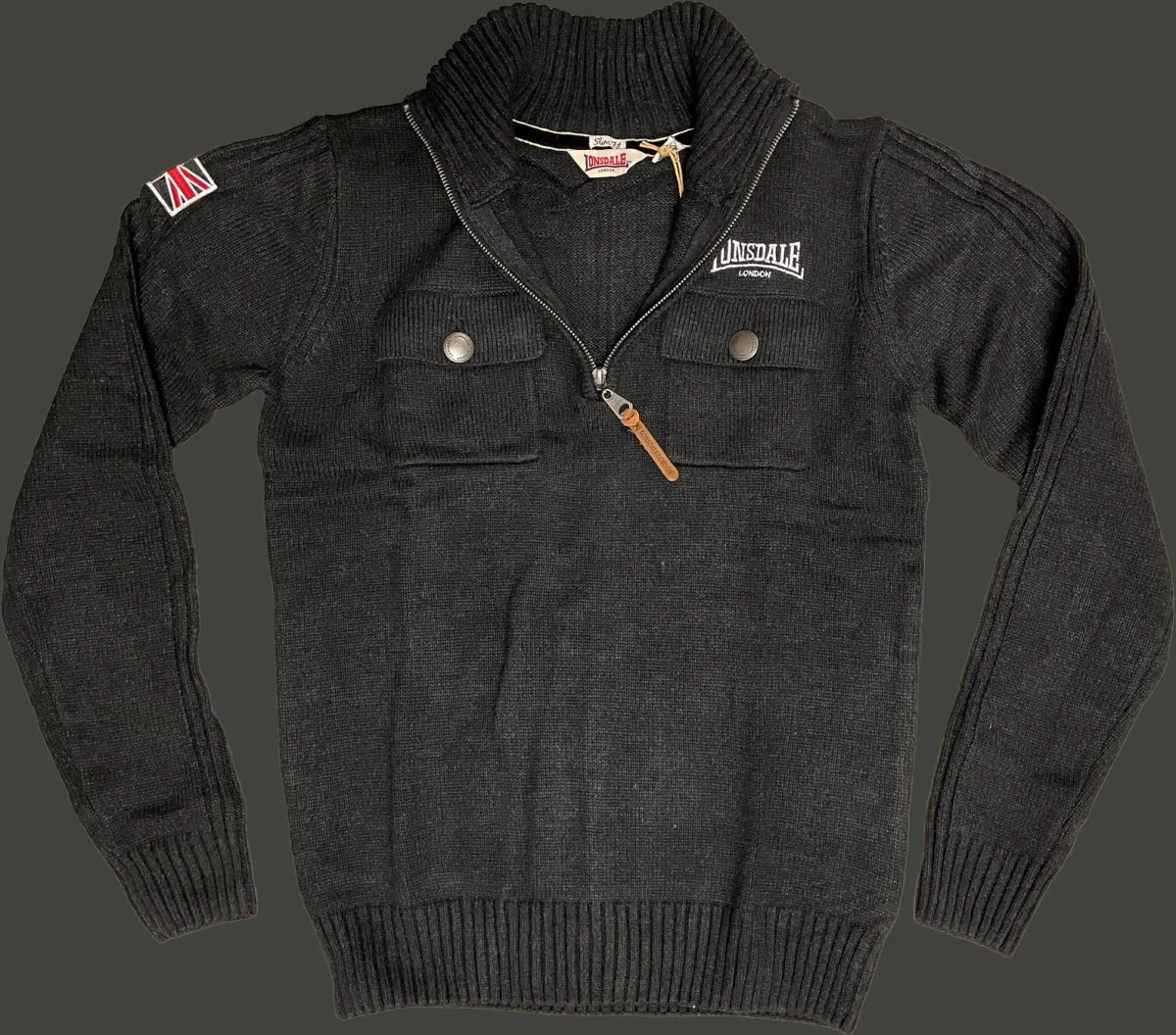 Lonsdale London Newington Grey L