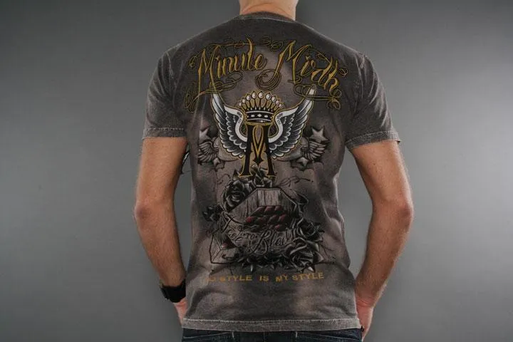 Minute Mirth MD 005 T-Shirt Grey L