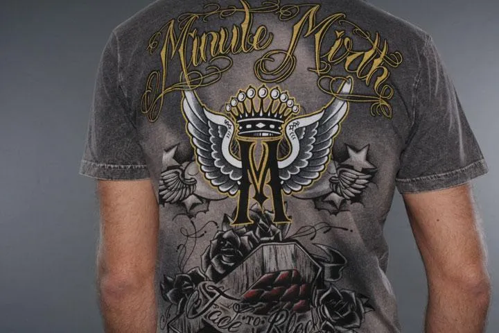 Minute Mirth MD 005 T-Shirt Grey L