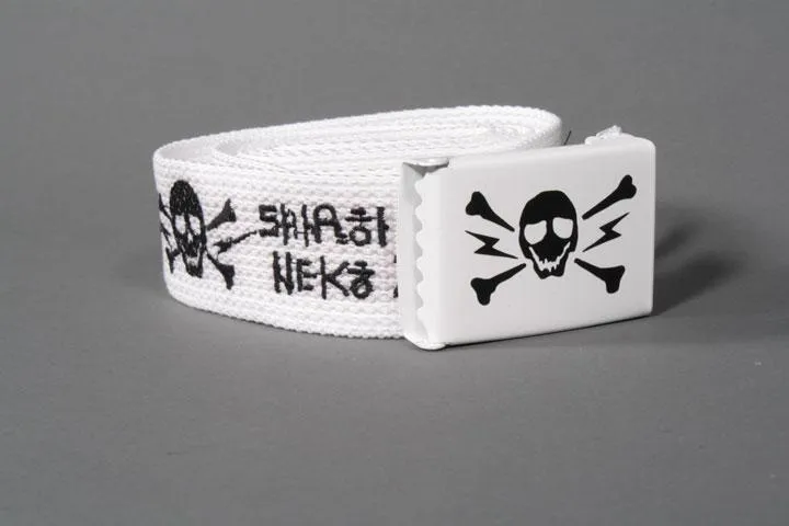 Shiroi Neko Belt 002 White