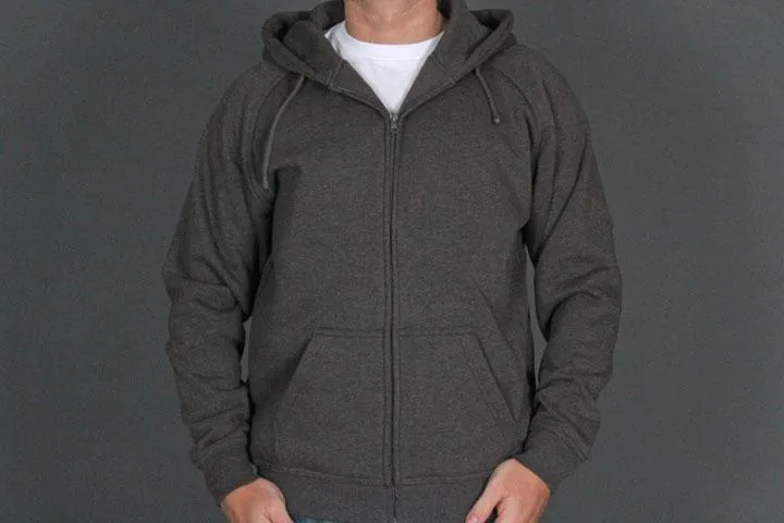 Urban Classics Zip Hoody TB014C Charcoal L