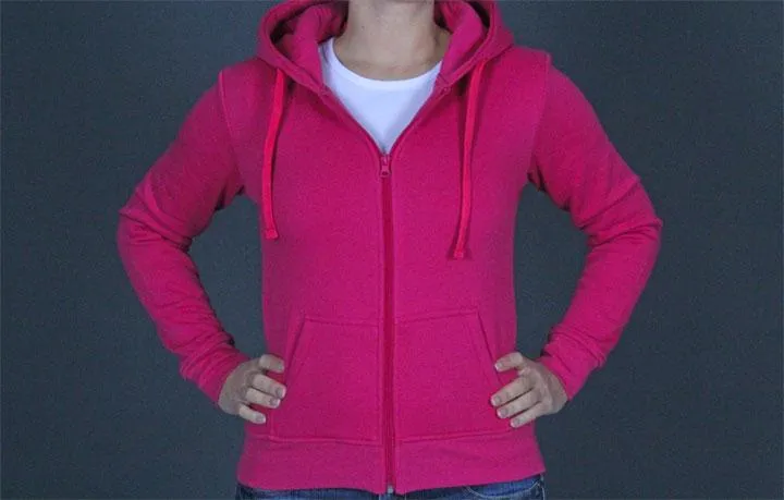Urban Classics Zip Hoody TB079 Fuchsia M