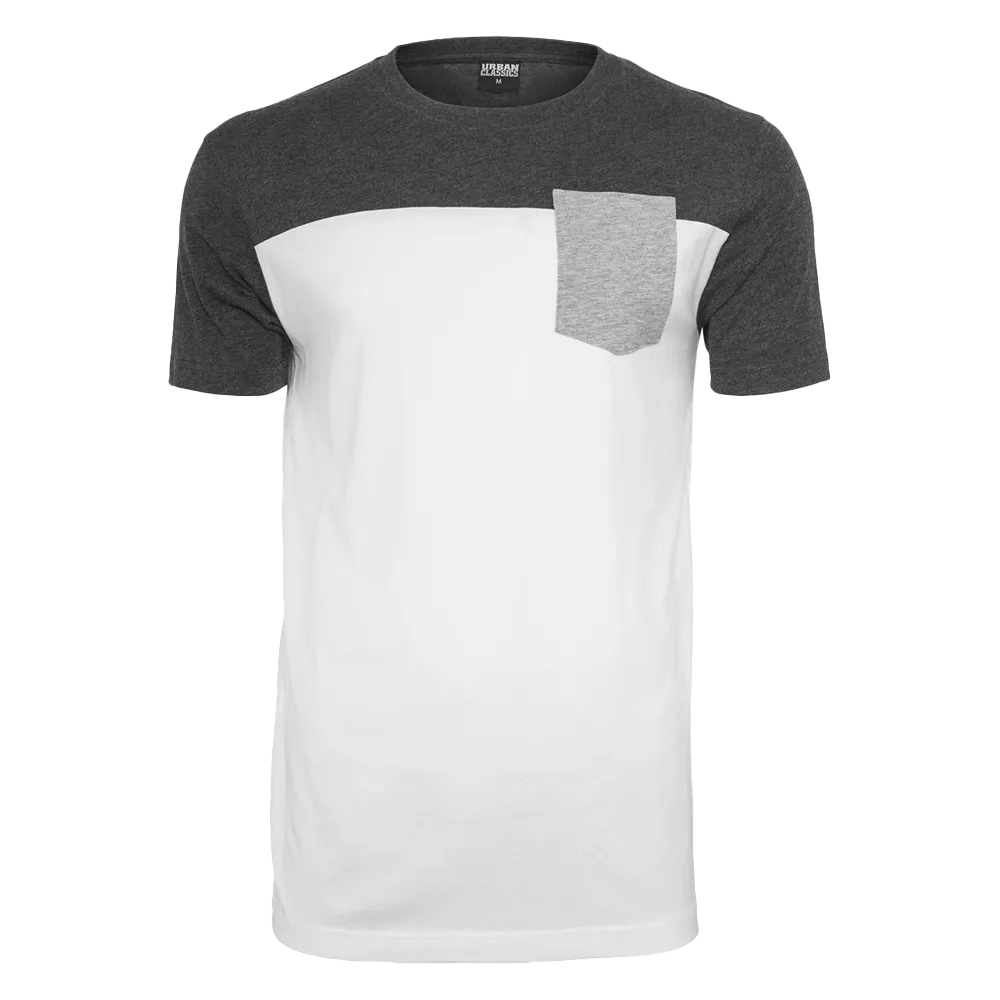 Urban Classics TB969 3-Tone Pocket Tee M