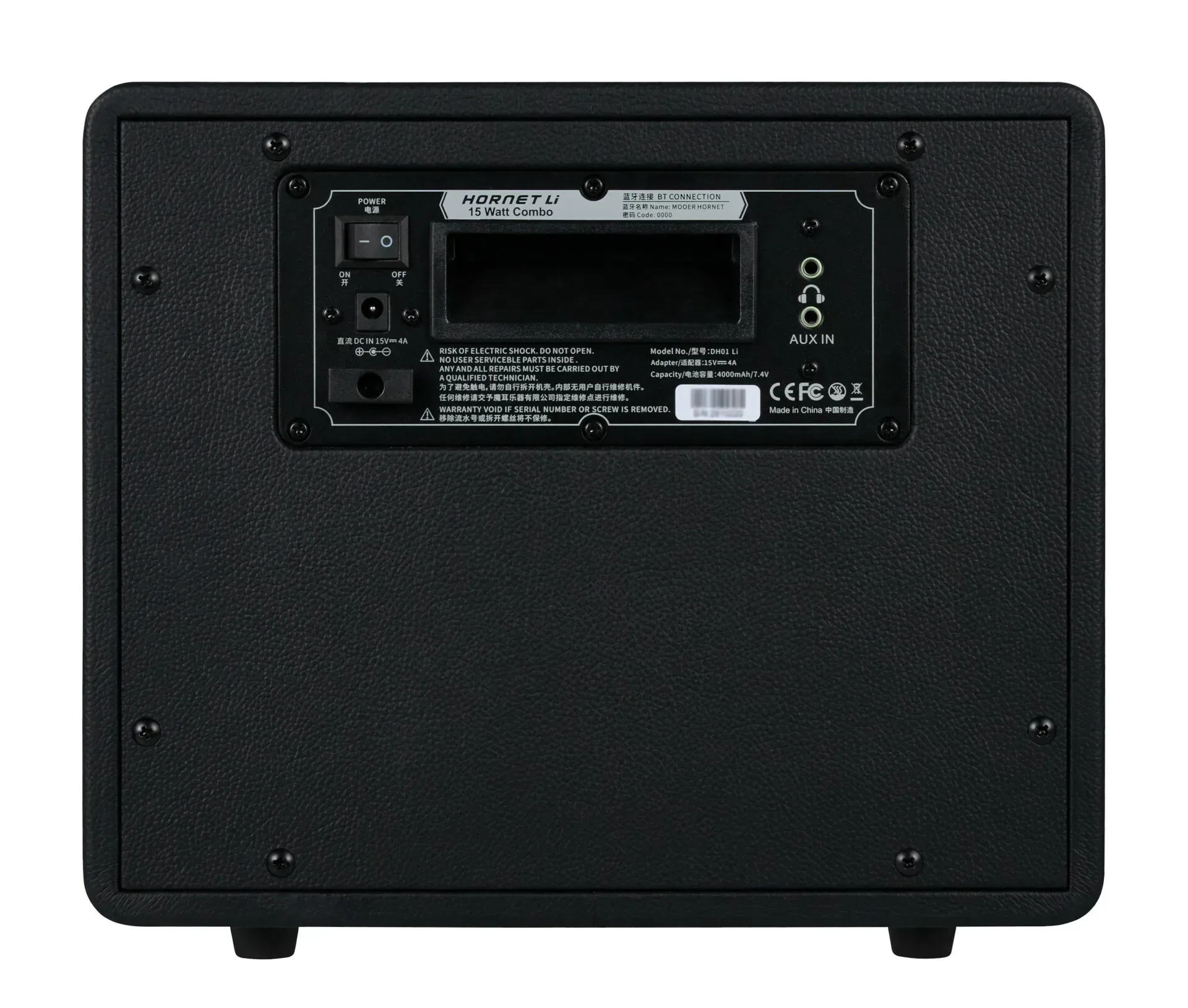 Mooer Hornet Black 15W Li Black
