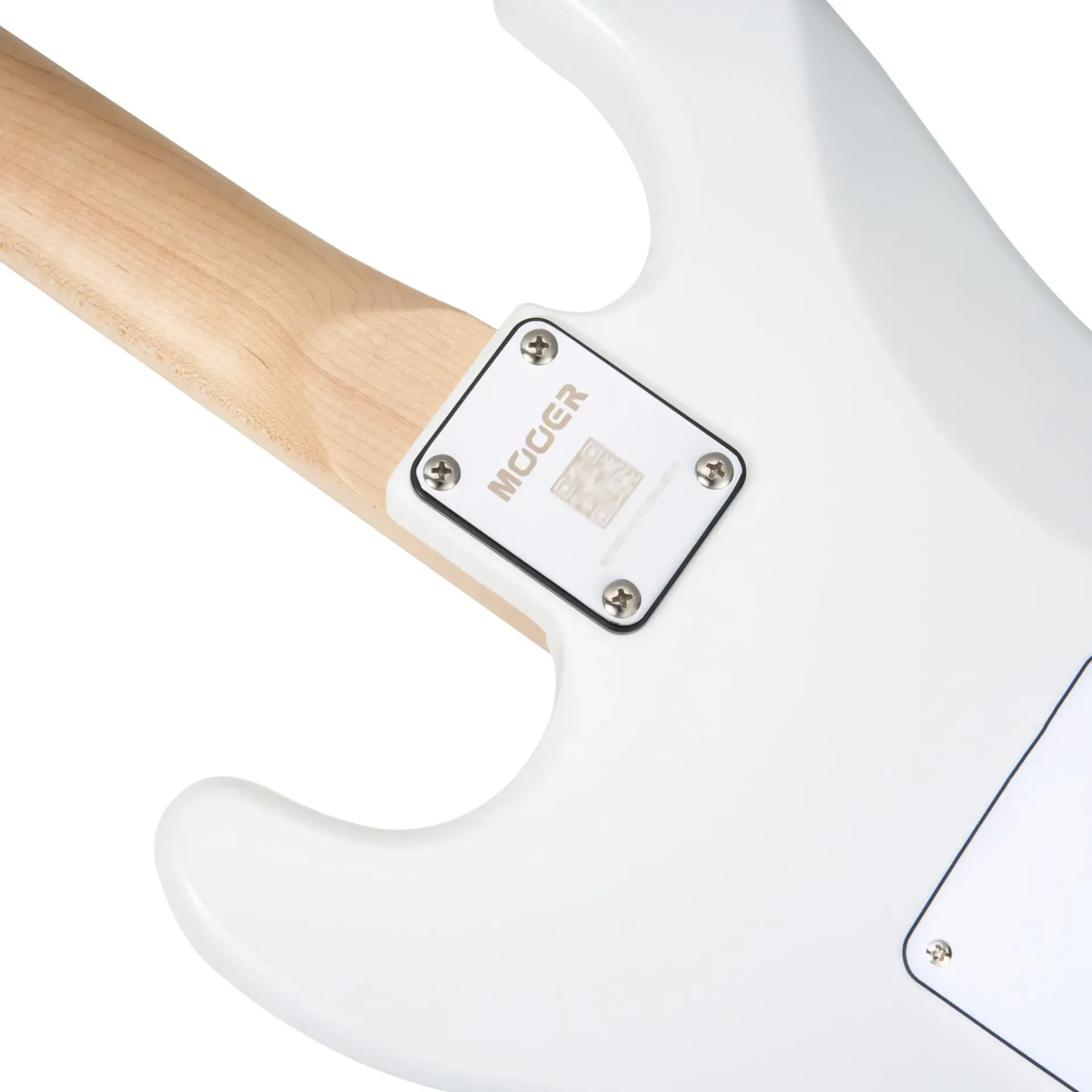 Mooer MSC11 Pro Guitar Polar White