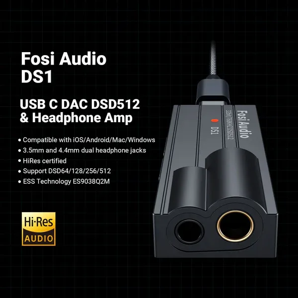 Fosi Audio DS1 Mobile DAC & AMP