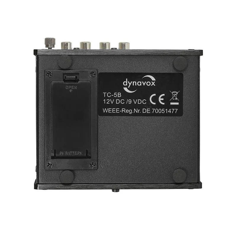 Dynavox TC-5B Phono Preamplifier Black