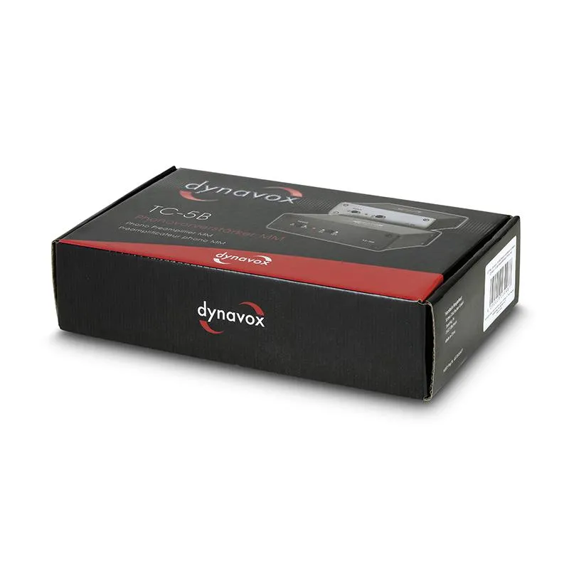 Dynavox TC-5B Phono Preamplifier Black
