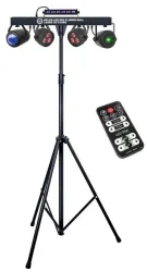 Light4me T-Bar LED Par Flower Ball Laser UV Strobe