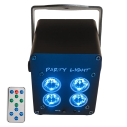 Light4me Accu Par 4x3W