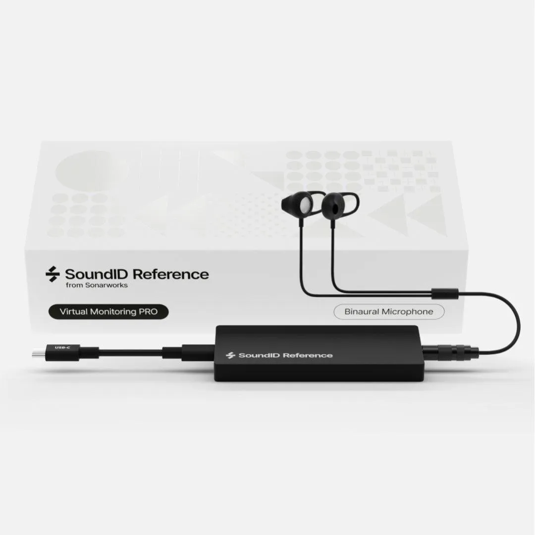 Sonarworks SoundID Reference Virtual Monitoring PRO + Binaural Measurement Mic