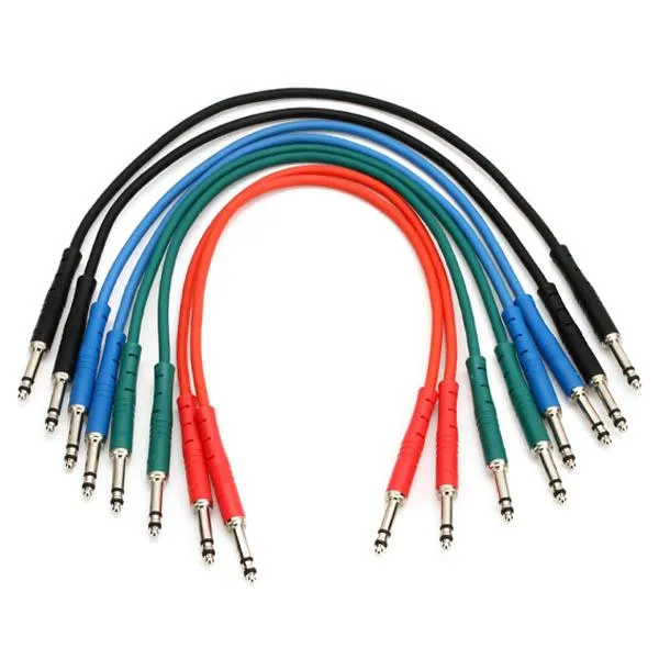 Proco TT Bantam Patch Cables 0.3m 8-pack