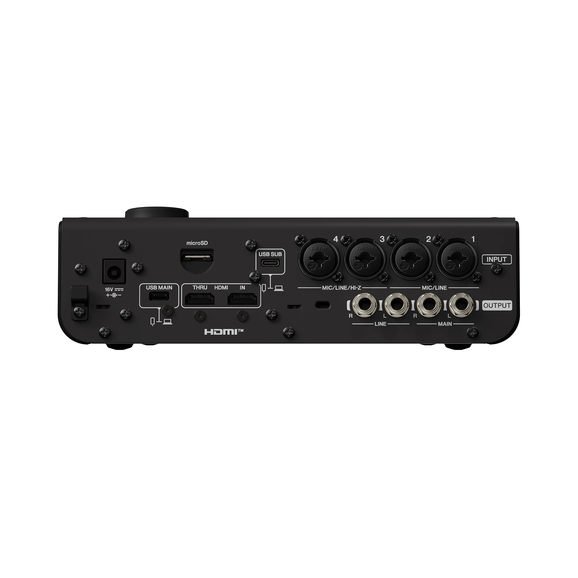 Yamaha URX44V Black