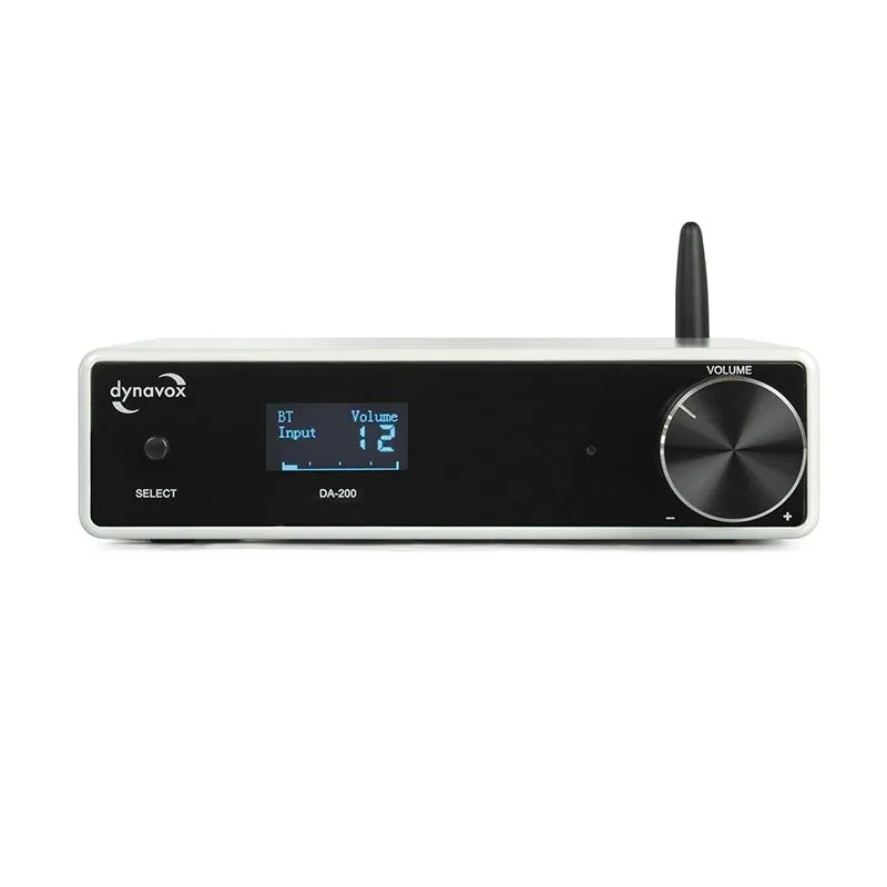 Dynavox DA-200 Compact Amplifier USB DAC White