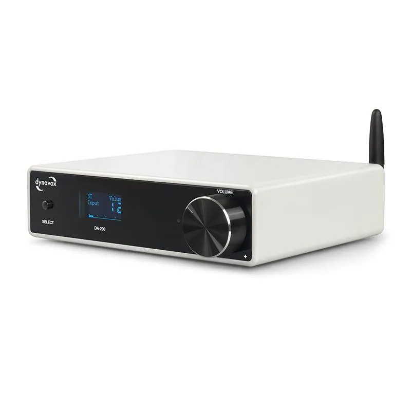 Dynavox DA-200 Compact Amplifier USB DAC White