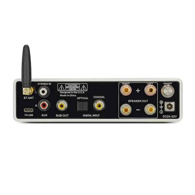 Dynavox DA-200 Compact Amplifier USB DAC White