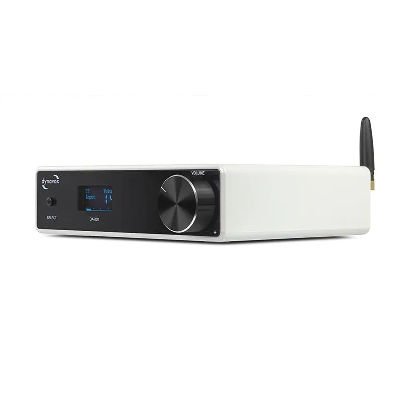 Dynavox DA-200 Compact Amplifier USB DAC White