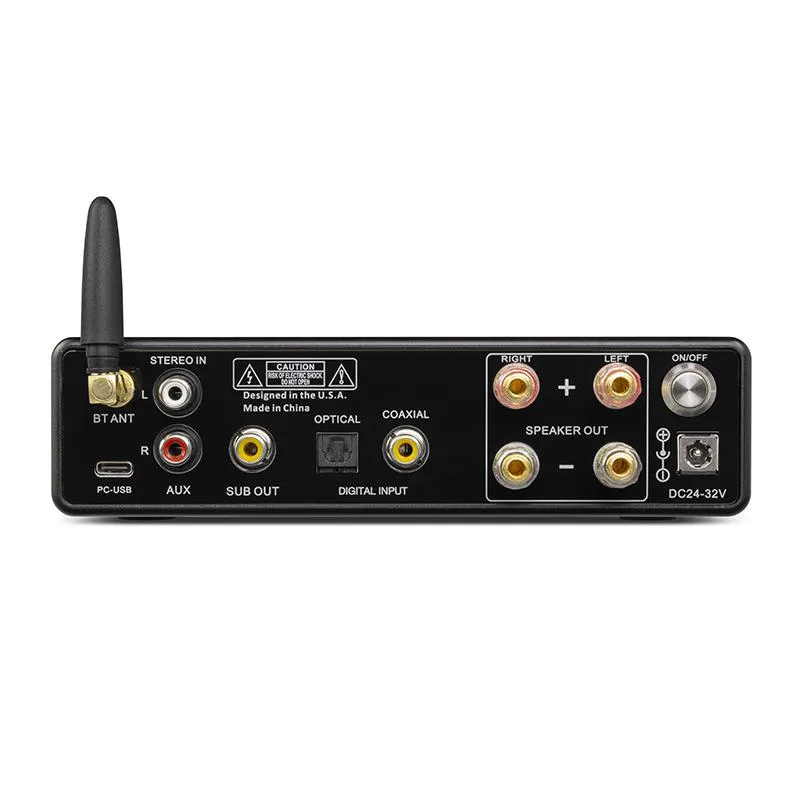 Dynavox DA-200 Compact Amplifier USB DAC Black