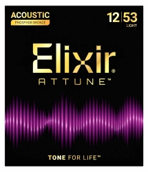 Elixir 21052 Attune Phosphore Bronze Light 12-53