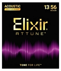 Elixir 21102 Attune Phosphore Bronze Medium 13-56
