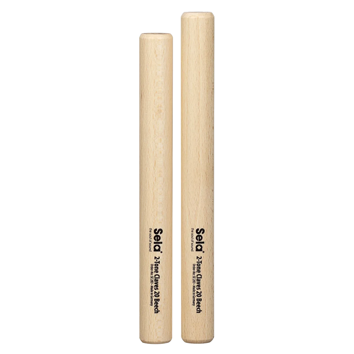 Sela 2-Tone Claves 20 Beech